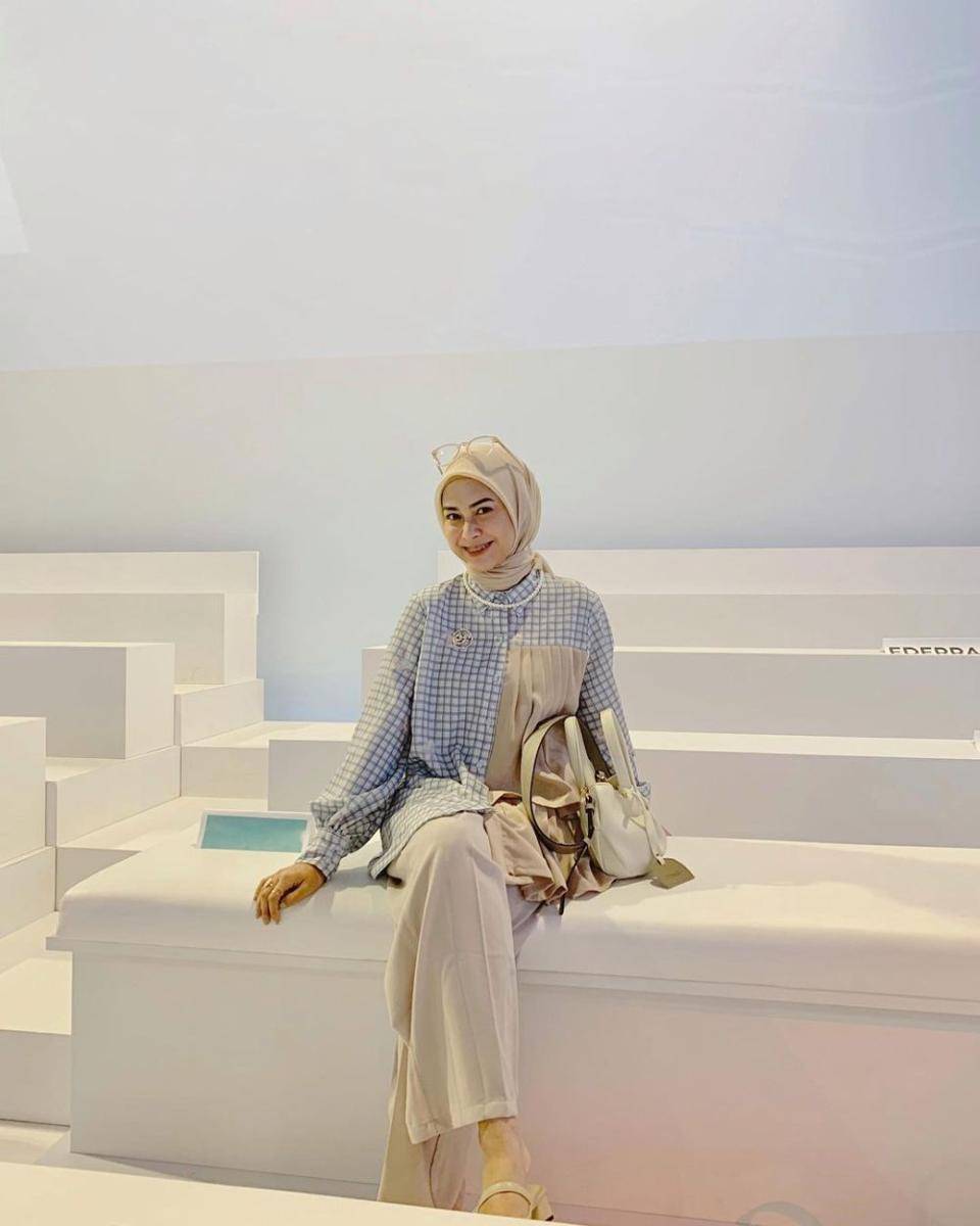 OOTD hijab Dianty Annisa untuk ke acara formal (instagram.com/diantyy.a)