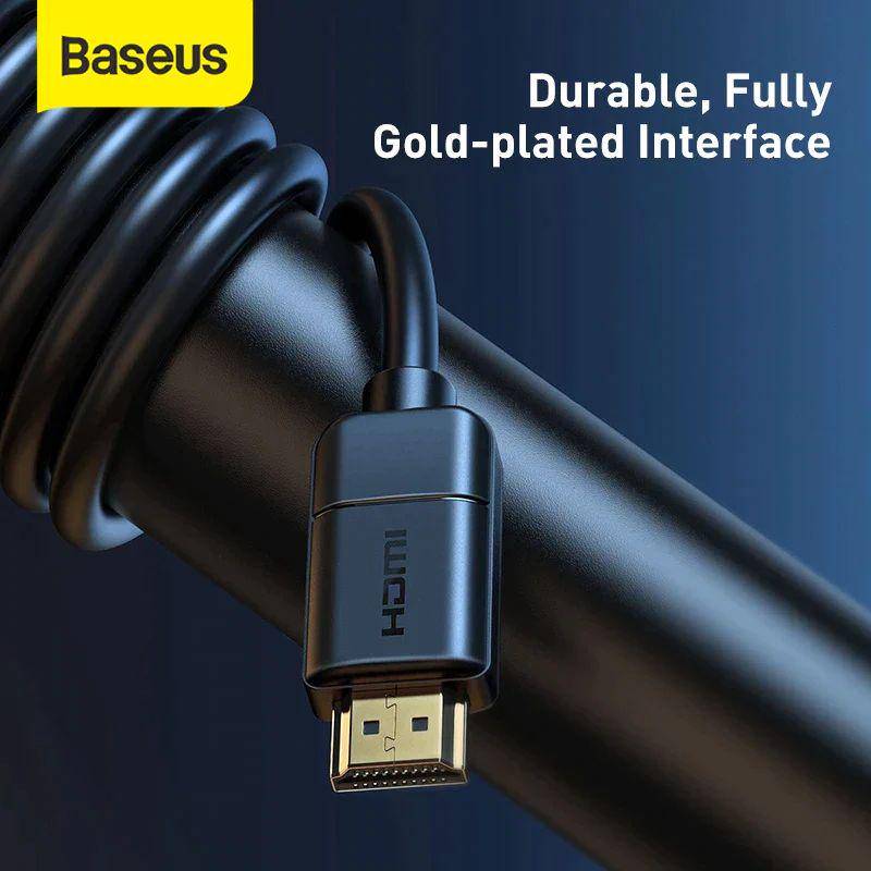 Baseus juga bisa dipilih sebagai kabel HDMI untuk menjalankan data multimedia dan audiovisual. (baseusindonesia.com)