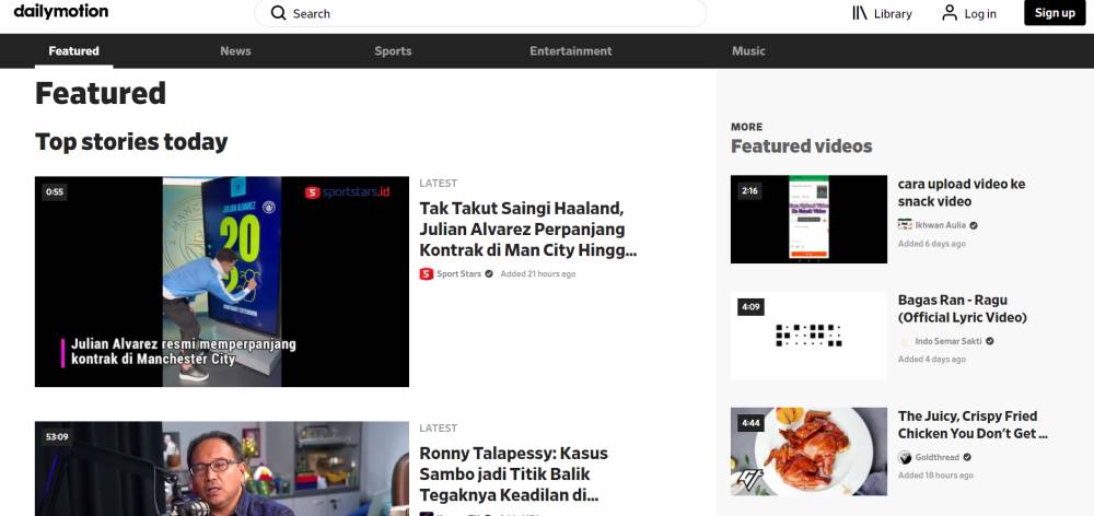 ilustrasi Dailymotion (dailymotion.com)