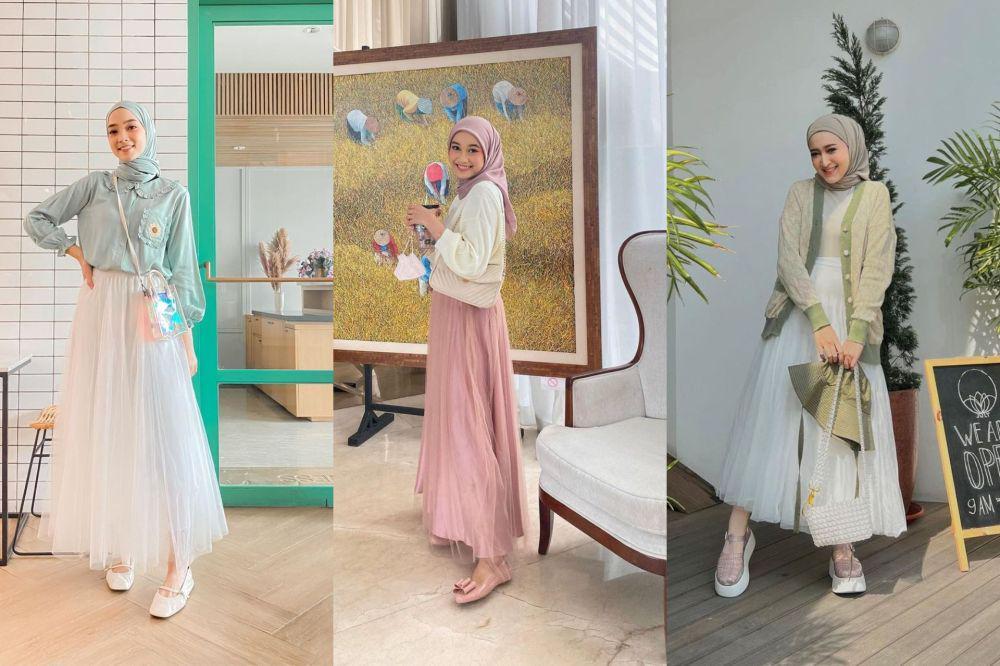 10 Padu Padan Outfit Kasual dengan Rok Tutu yang Simpel dan Manis