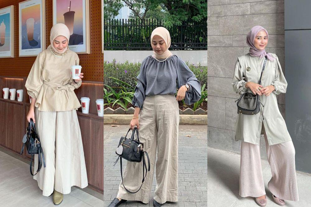 11 OOTD Hijab Dianty Annisa, Cocok untuk Hadiri Acara Formal