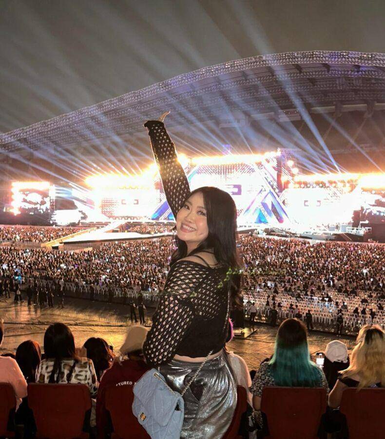 OOTD konser (instagram.com/mysugarcoffee)