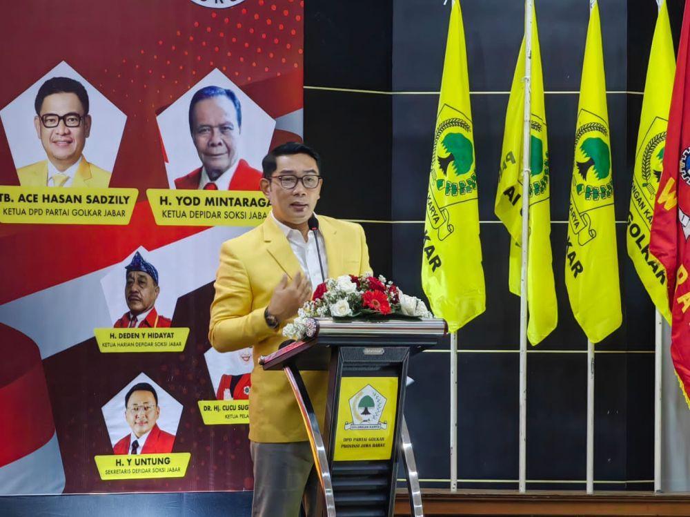 Ridwan Kamil Bantah Terlibat Korupsi Mark Up Dana Iklan Bank BJB