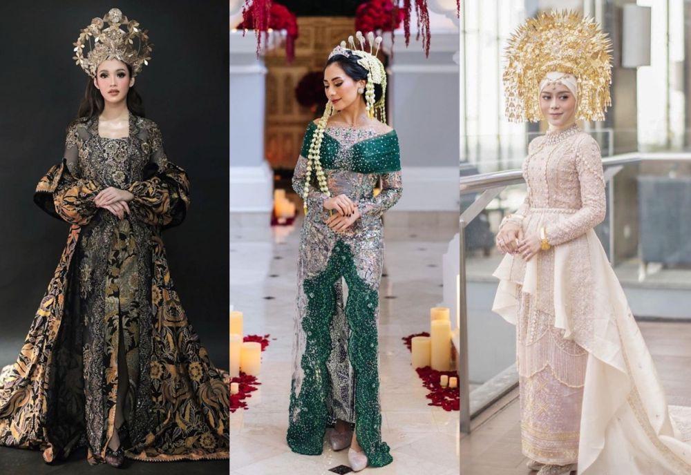 9 Inspirasi Kebaya Panjang Menyerupai Dress, Bikin Gayamu bak Ratu