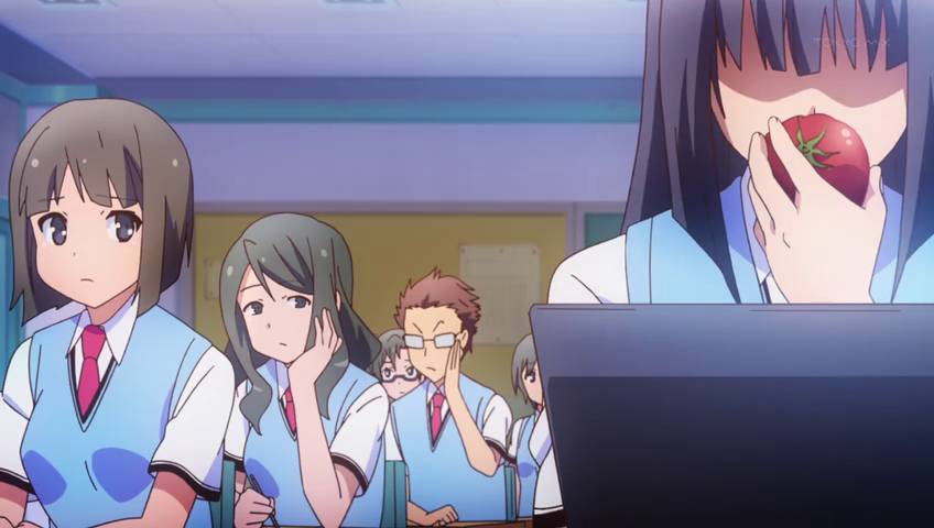 cuplikan anime Sakurasou no Pet na Kanojo (dok. J.C.Staff/Sakurasou no Pet na Kanojo)
