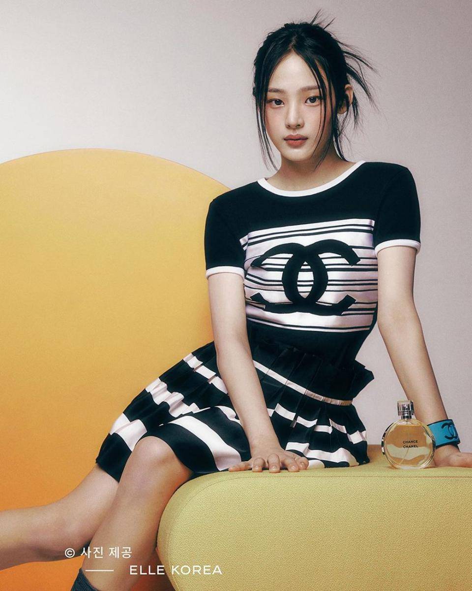 potret Minji sebagai brand ambassador Chanel Korea (instagram.com/chanel.beauty.korea)