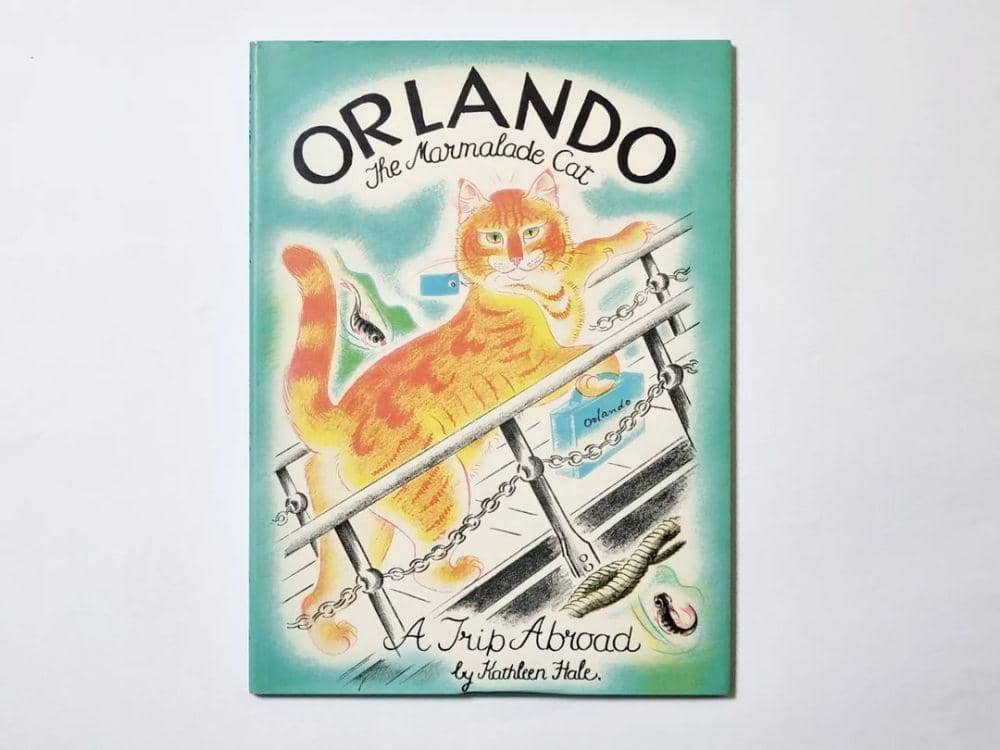 buku Orlando the Marmalade Cat (instagram.com/alicesugar05)