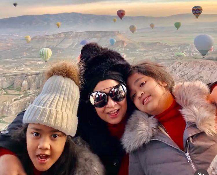 Istri Kabareskrim, Komjen Pol Agus Andrianto, Evi Celiyanti (intagram @viigus)