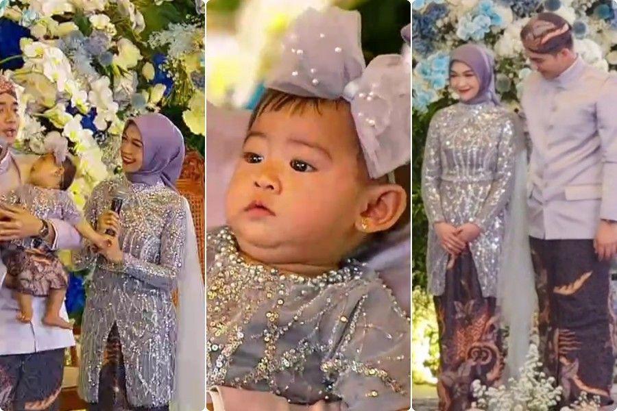 9 Ide Makeup dan Busana Ria Ricis-Moana di Acara Tedak Siten, Kompak!