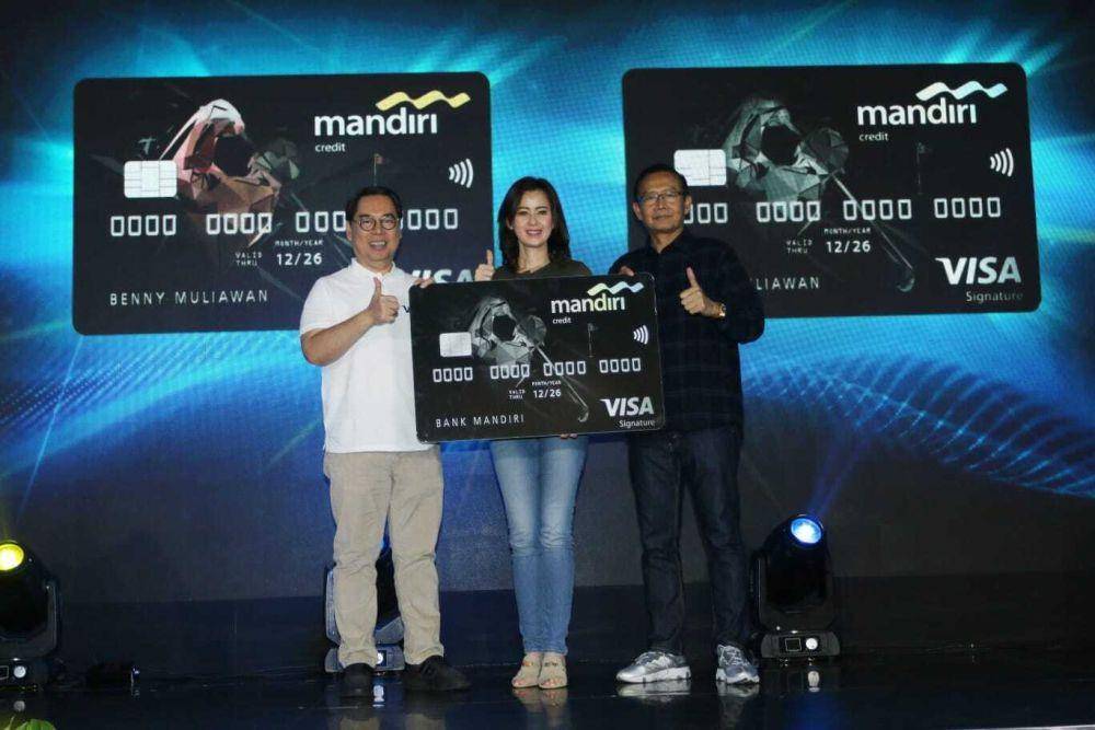 Peluncuran Mandiri Golf Card yang menawarkan kemudahan dan keuntungan bagi para penggemar golf. (Dok. Mandiri)