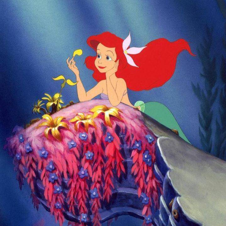 potret putri Ariel (instagram.com/disneylittlemermaid)