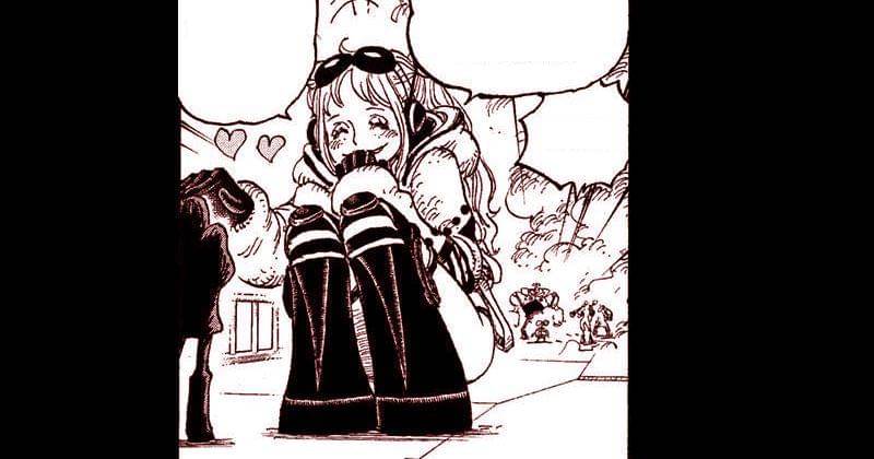 York sebelum dijadikan batu oleh S-Snake. (mangaplus.shueisha.co.jp/One Piece)