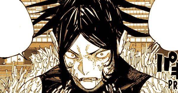 Yorozo menggunakan teknik kutukannya (Dok. Mangaplus / Jujutsu Kaisen )