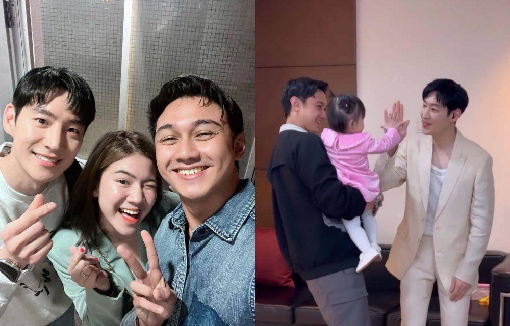 Lee Je Hoon ketemu Felicya dan Hito (Instagram.com/felicyangelista_)