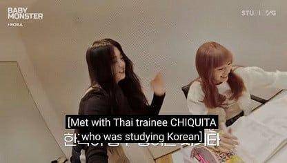 Trainee BABYMONSTER mendapatkan pelatihan bahasa (youtube.com/BABYMONSTER)