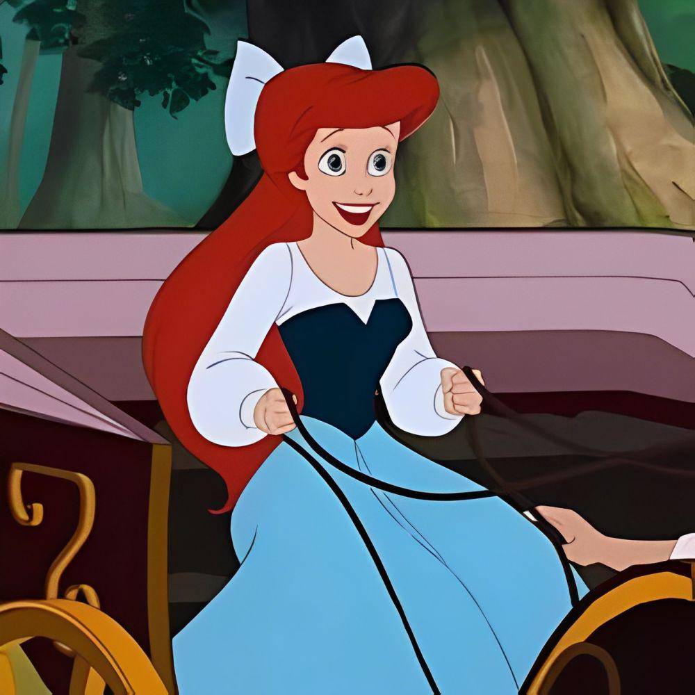 potret putri Ariel (instagram.com/disneylittlemermaid)