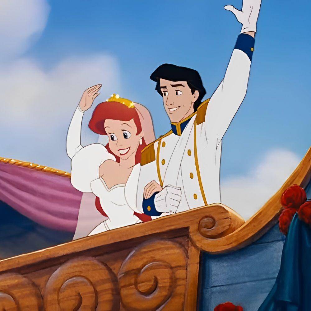potret pangeran Eric dan putri Ariel di film The Little Mermaid (1989) (youtube.com/yanjun lin)