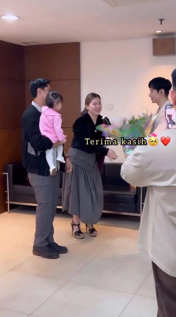 Lee Je Hoon ketemu Felicya dan Hito (Instagram.com/felicyangelista_)