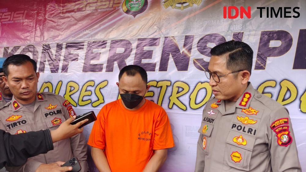 Tendang Dosen UI hingga Celaka, Pemotor di Depok Ditangkap Polisi