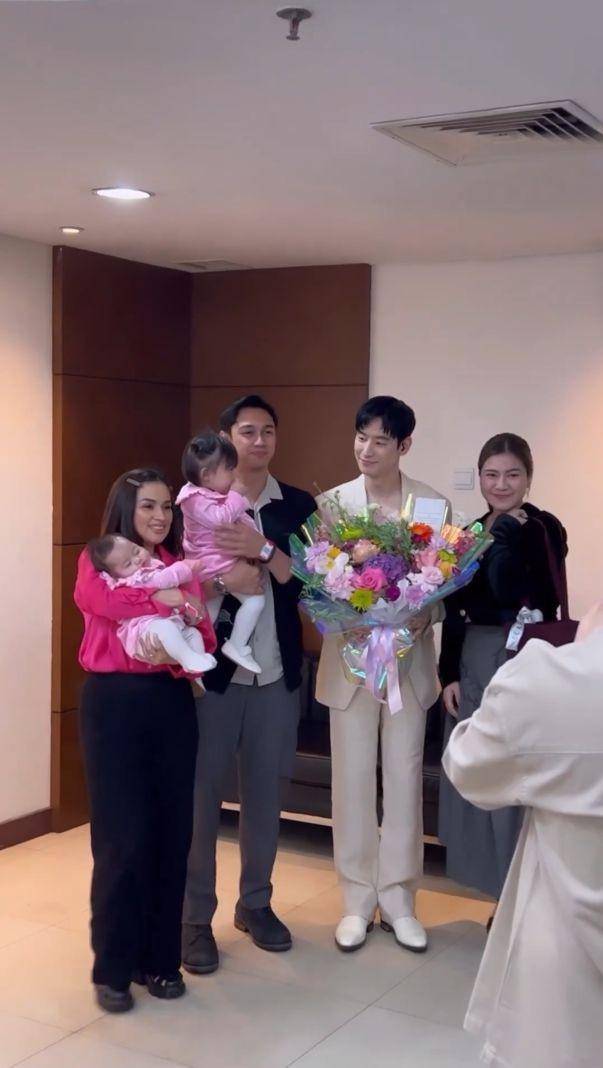 Lee Je Hoon ketemu Felicya dan Hito (Instagram.com/felicyangelista_)