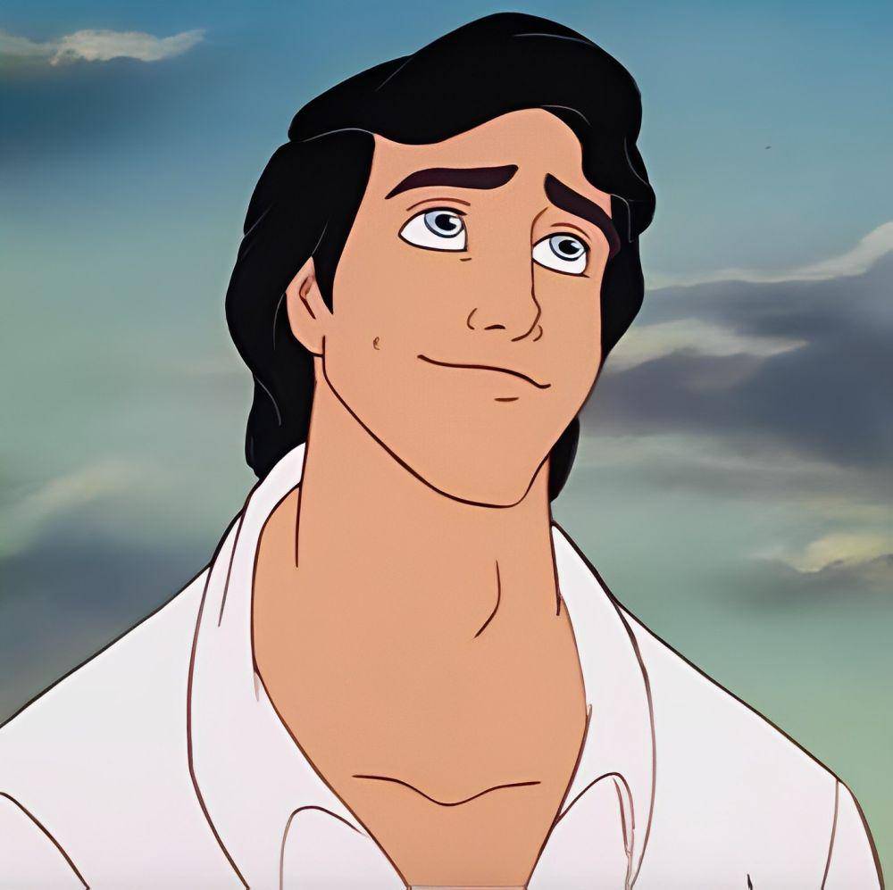 potret pangeran Eric di film The Little Mermaid (1989) (instagram.com/disneylittlemermaid)