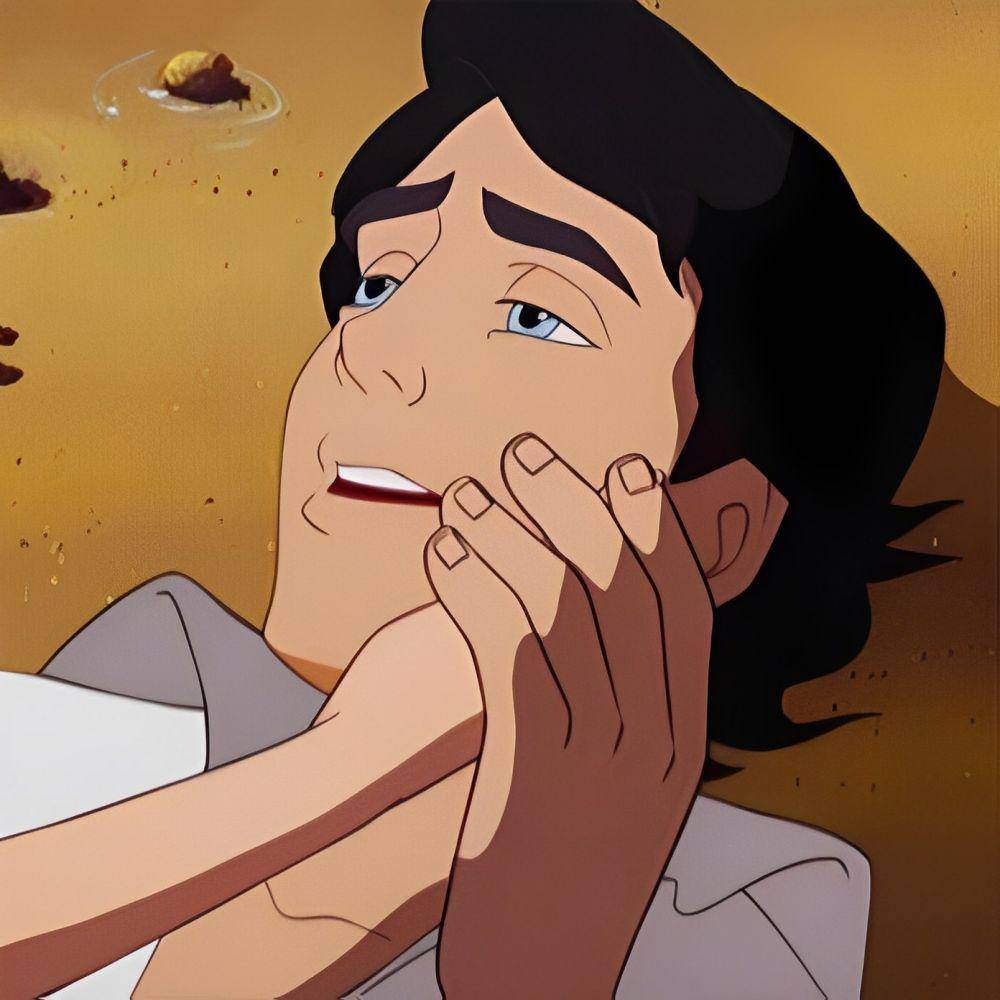 potret pangeran Eric di film The Little Mermaid (1989) (instagram.com/disneylittlemermaid)
