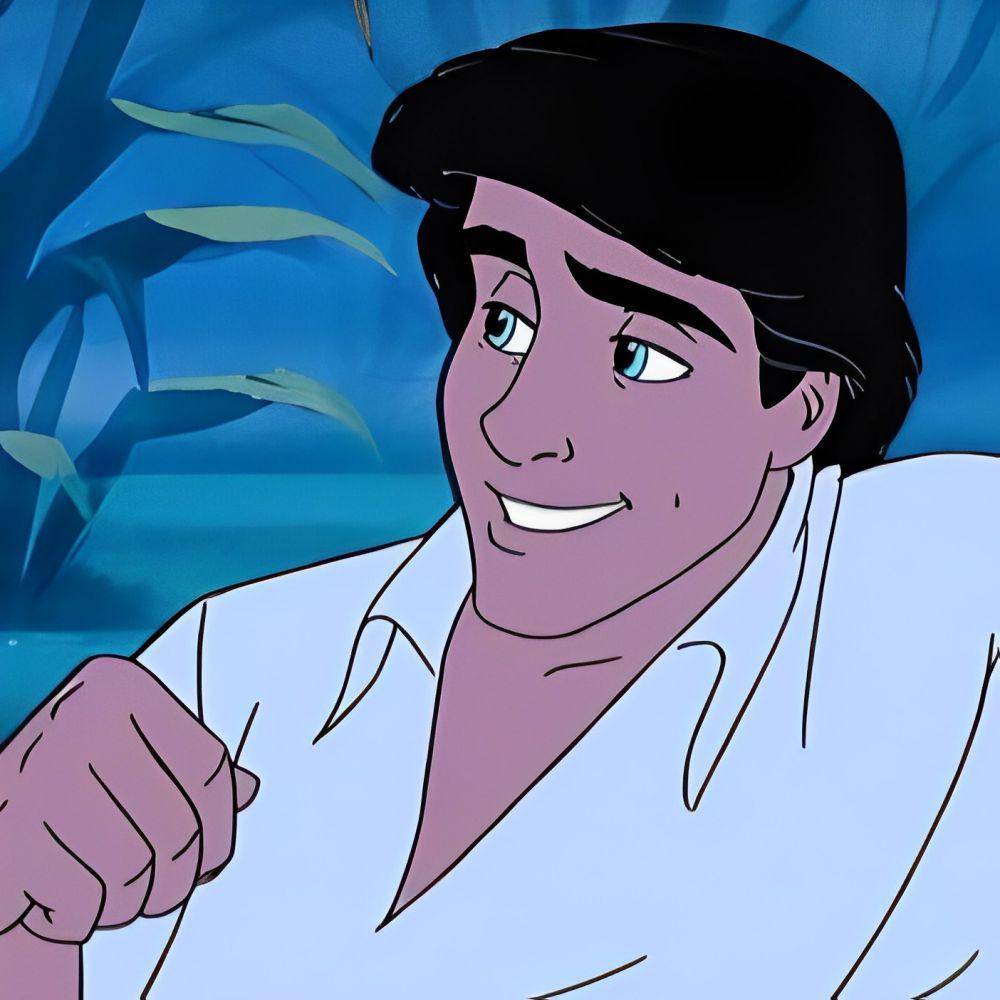 potret pangeran Eric di film The Little Mermaid (1989) (instagram.com/thedisneyprincesses)