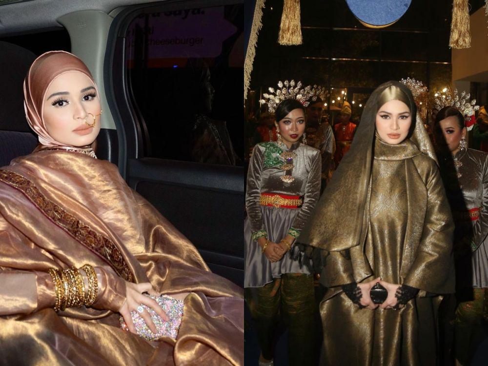 9 Potret Gaya Syar'i Izara, Artis dan Menantu Siti Nurhaliza