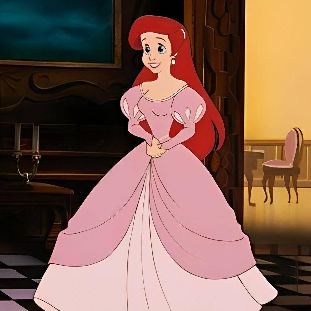 potret putri Ariel (instagram.com/disneylittlemermaid)