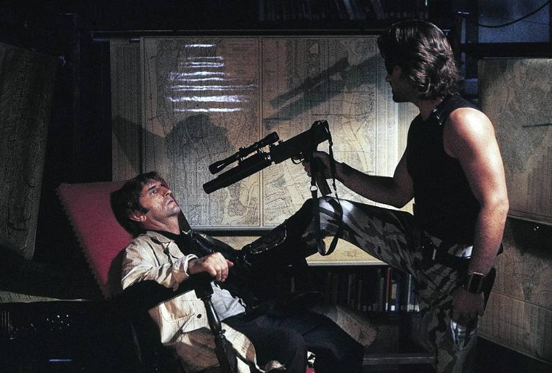 Kurt Russell dan Harry Dean Stanton di film Escape from New York (1981) (dok. AVCO Embassy Pictures/Escape from New York)