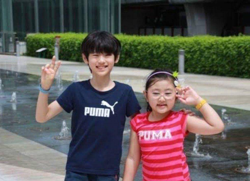 potret Sunghoon ENHYPEN dan adik perempuannya (twitter.com/enhabangtann)
