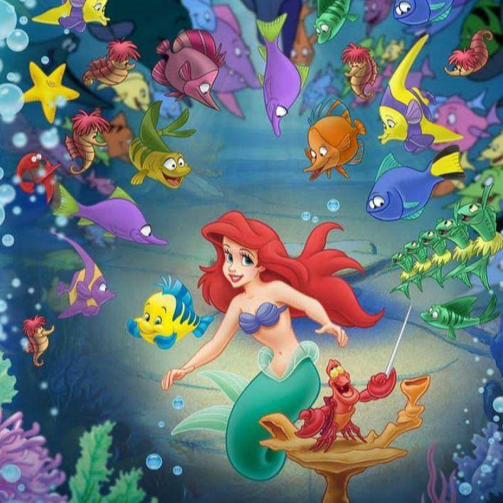 potret putri Ariel (instagram.com/disneylittlemermaid)