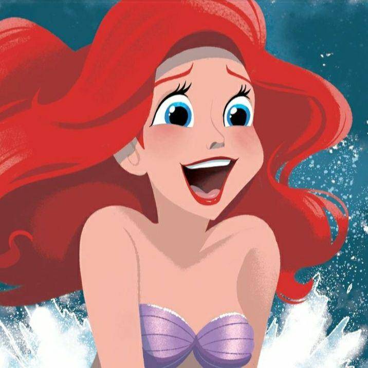 potret putri Ariel (instagram.com/thedisneyprincesses)