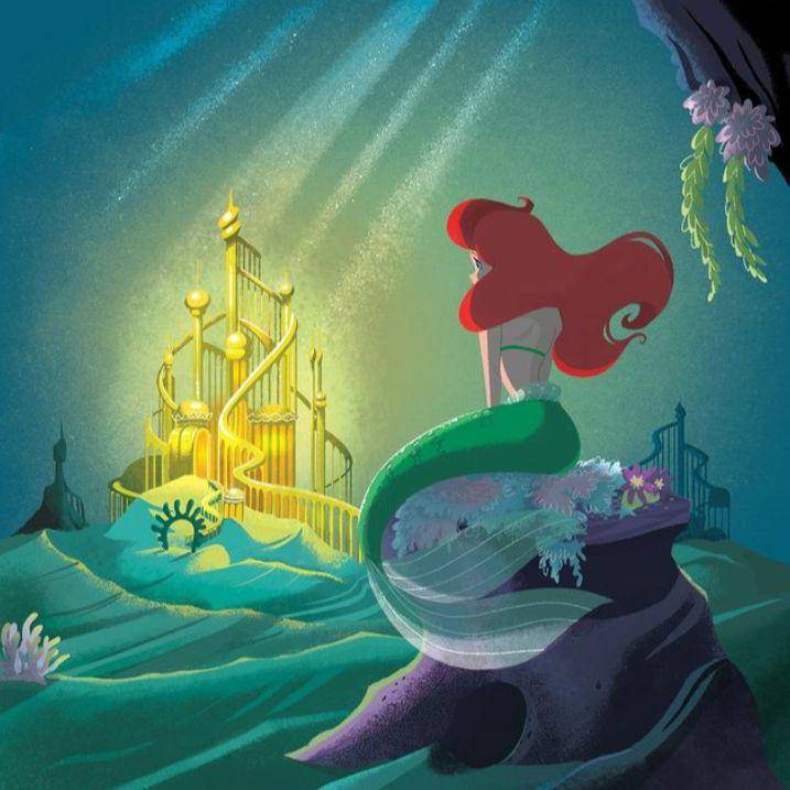 potret putri Ariel (instagram.com/thedisneyprincesses)