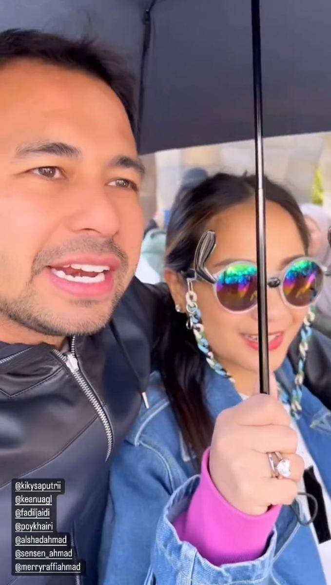 potret Nagita Slavina cs di Universal Studio Japan (instagram.com/raffinagita1717))