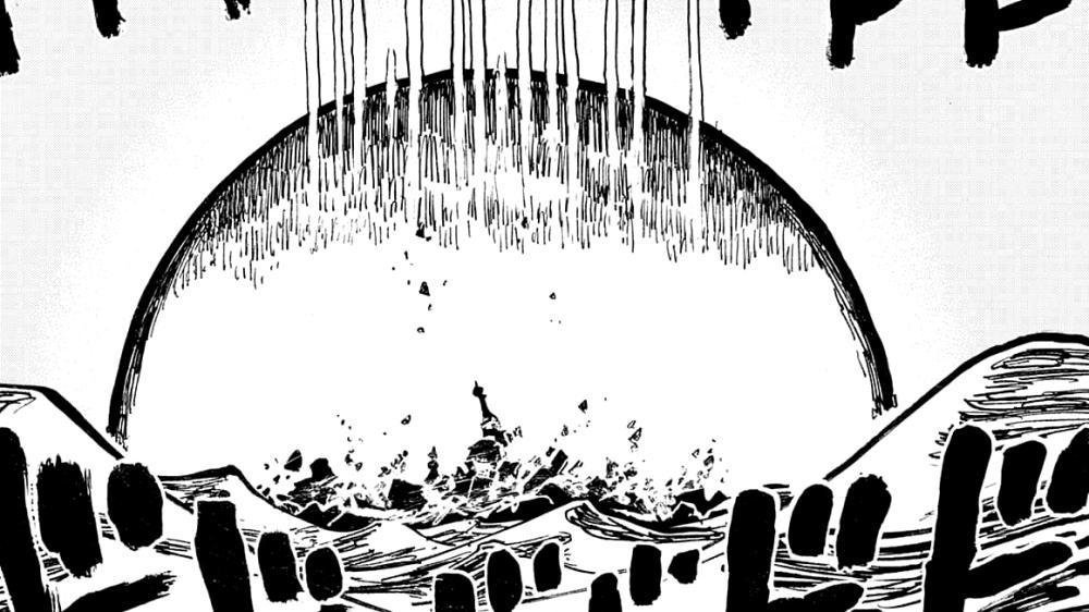 Im menghancurkan Kerajaan Lulusia. (dok. Shueisha/One Piece)
