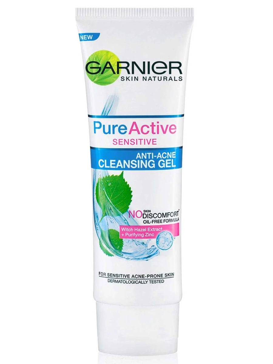 Garnier Pure Active Sensitive Anti-Acne Cleanser Foam Gel (dok. Garnier)