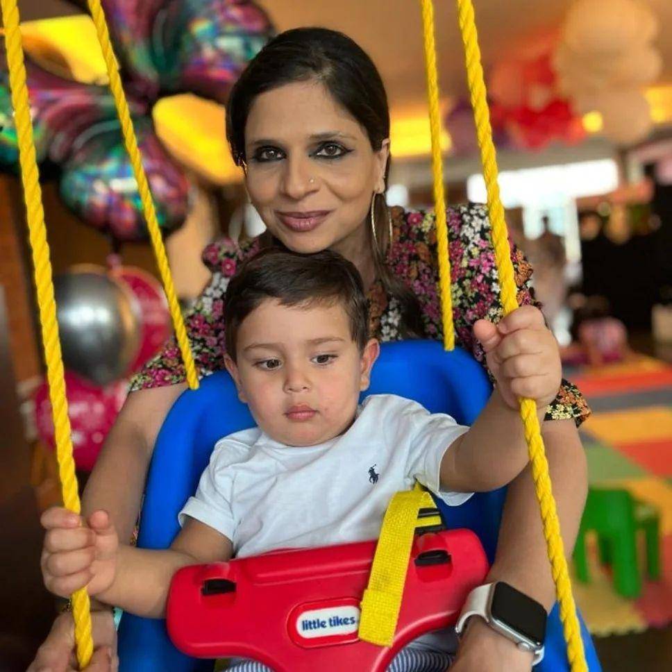 Jeh Ali Khan dan Saba Pataudi (instagram.com/sabapataudi)
