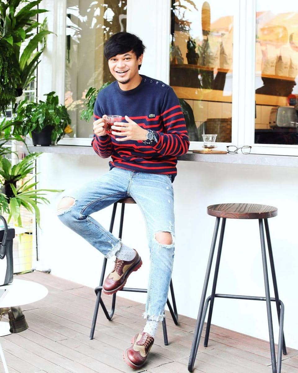 Gaya busana ala selebgram Michael Fabian (instagram.com/michaelcools)