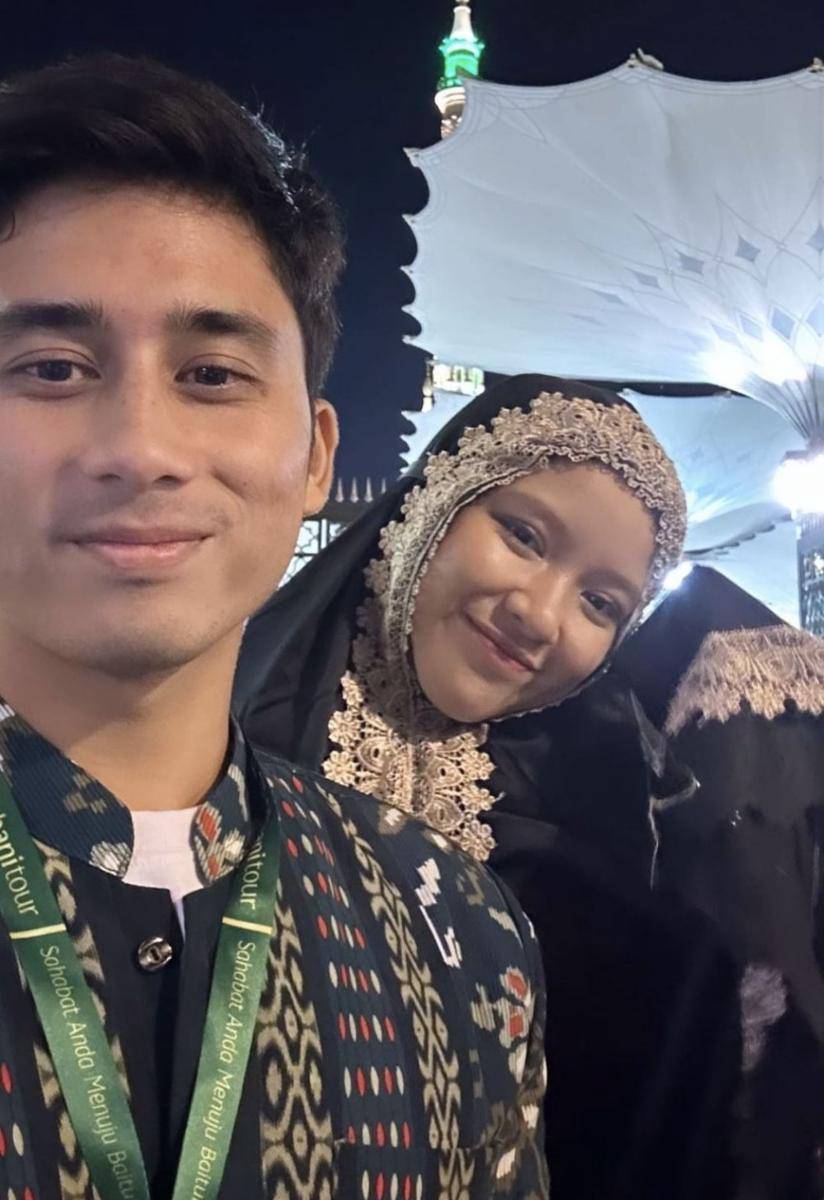 Alshad dan Tiara Andini umrah bareng (instagram.com/alshadahmad)