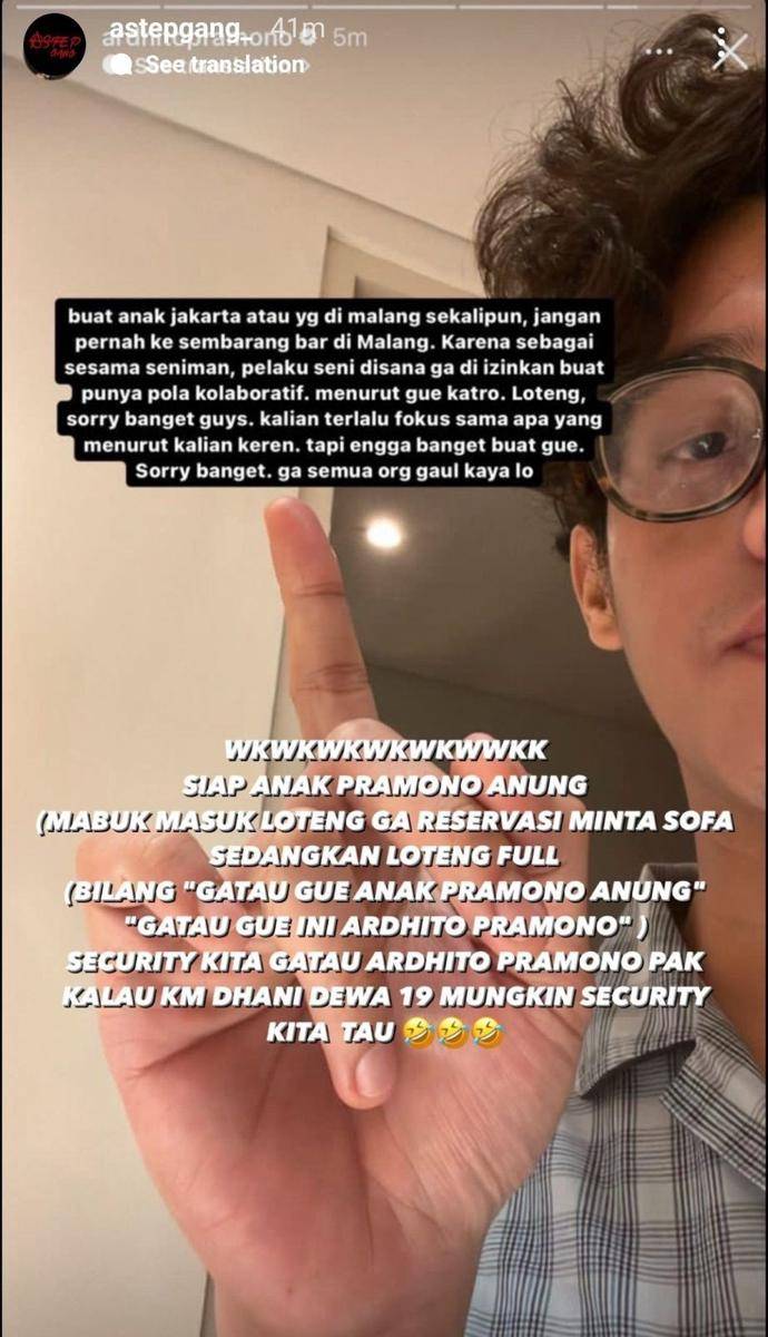 Ardhito Pramono (instagram.com/astepgang_)