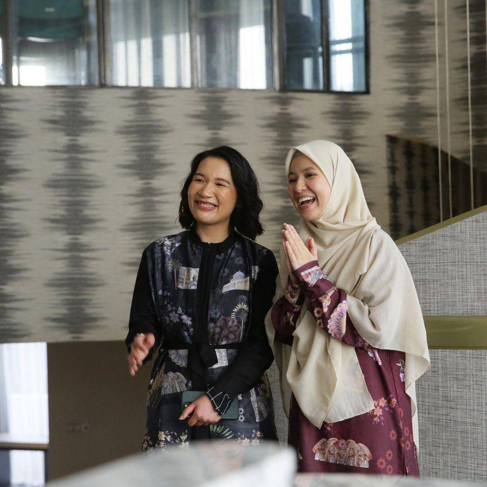 potret Natasha Rizky di acara fashion show (instagram.com/natasharizkynew)