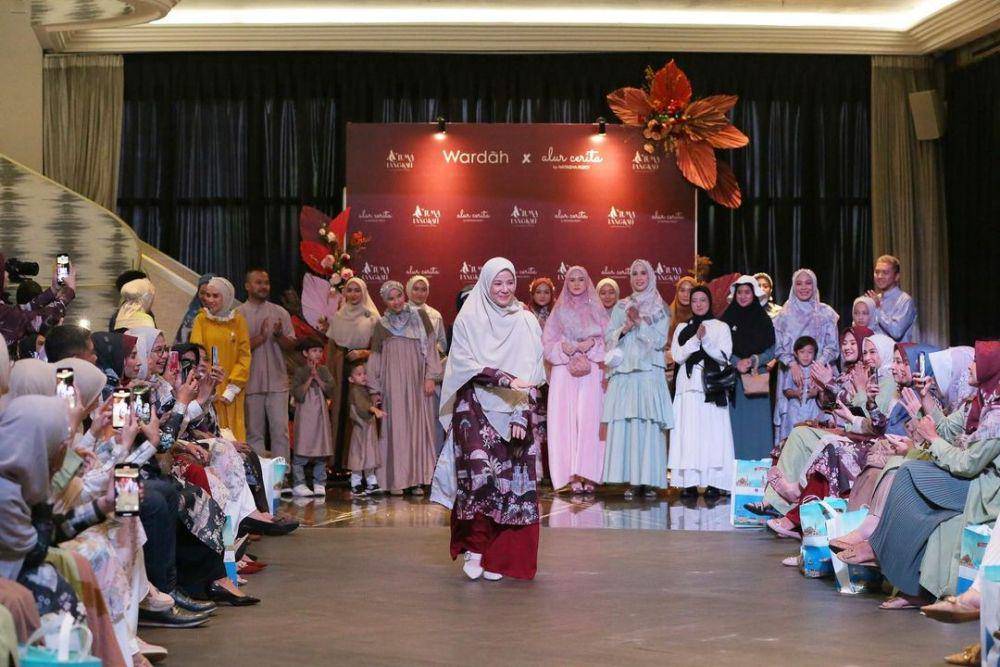 potret Natasha Rizky di acara fashion show (instagram.com/natasharizkynew)