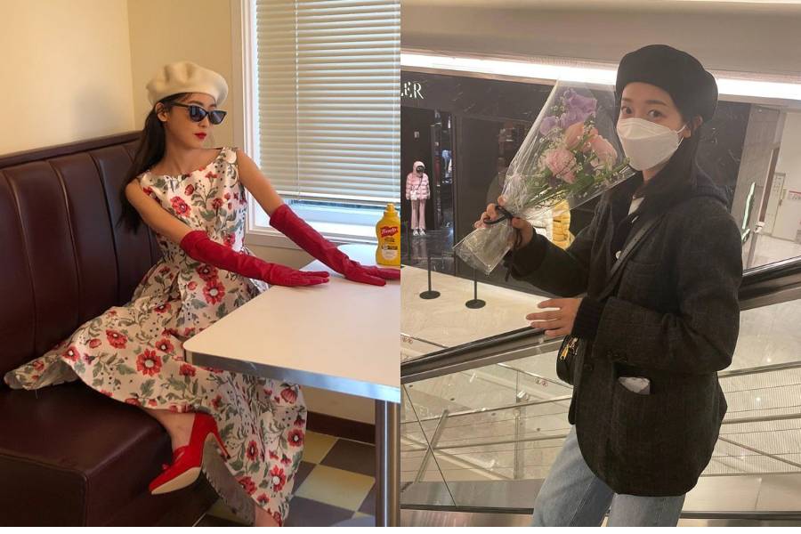 Jeon So Nee dan Pyo Ye Jin (instagram.com/somewheregreeny dan instagram.com/yjiinp)