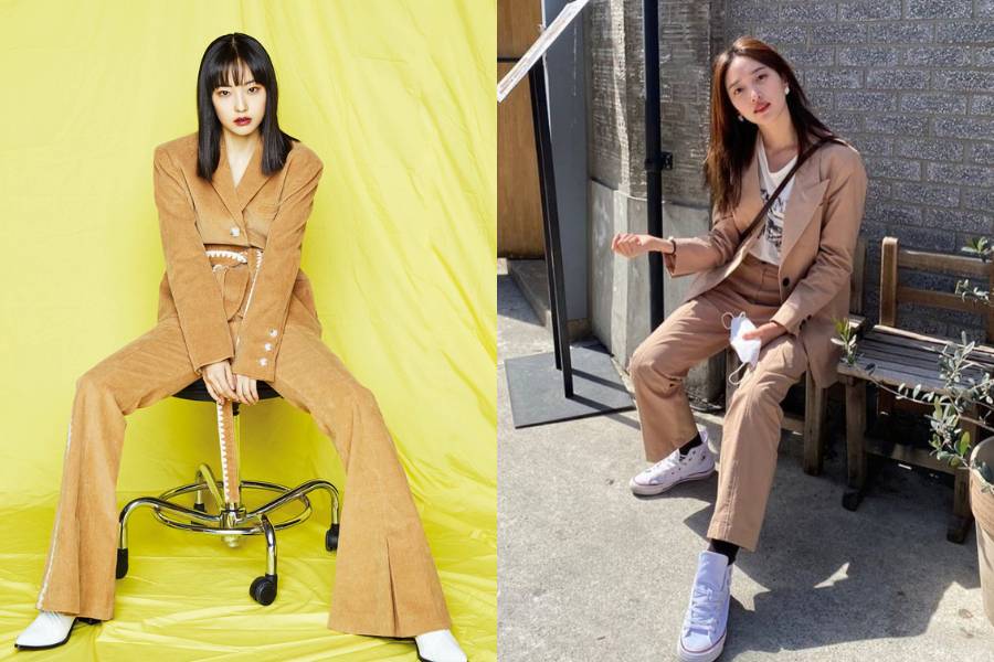 Jeon So Nee dan Pyo Ye Jin (instagram.com/somewheregreeny dan instagram.com/yjiinp)