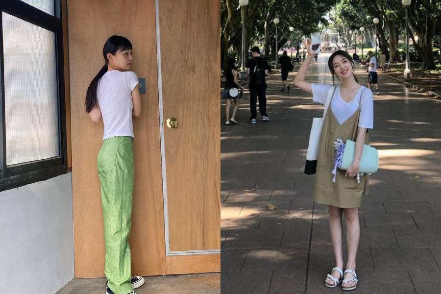 Jeon So Nee dan Pyo Ye Jin (instagram.com/somewheregreeny dan instagram.com/yjiinp)