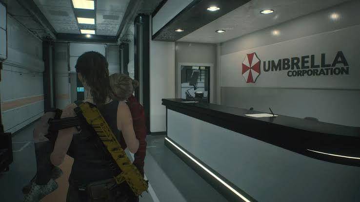 Umbrella Corp Office (dok. Capcom/Resident Evil 2)