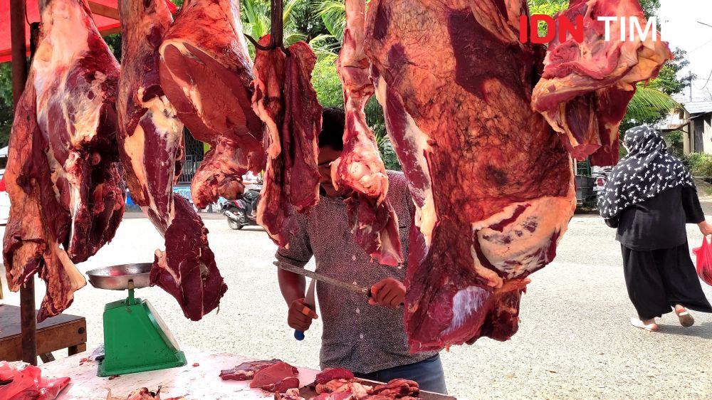 Meugang, Harga Daging Sapi di Banda Aceh Sampai Rp180 Ribu Per Kg