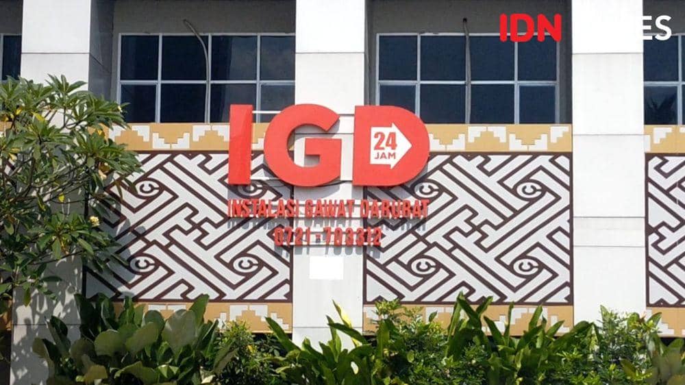 IGD RSUD Abdul Moeloek tempat korban dirawat. (IDN Times/Tama Yudha Wiguna).