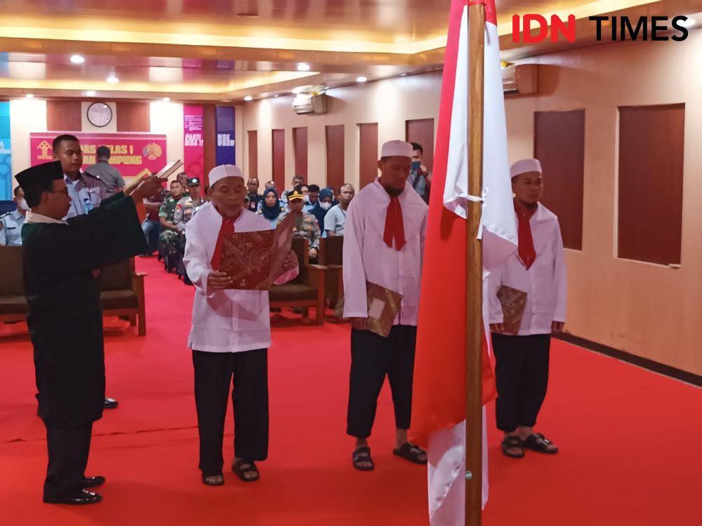 3 Napiter Lapas Rajabasa Ikrar Setia NKRI, Eks Jaringan JI hingga JAD!